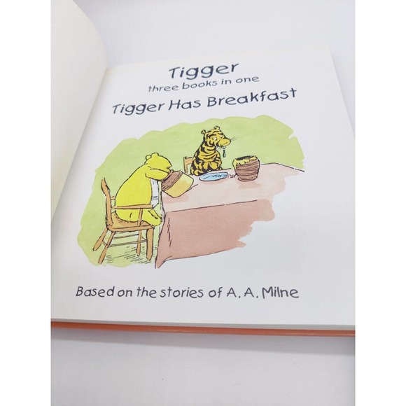 Winnie The Pooh Book Lot 4 Books Tigger Easy to Read Treasury Oh Bother Grand Ad - Picture 12 of 13
